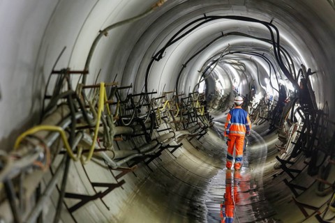 Theme photo Emscher conversion, the Emscher system will be sewage-free in 2021 - new construction