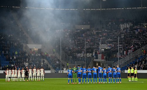Commemoration, minute's silence, minute's silence for the victims of the Valencia flood disaster,