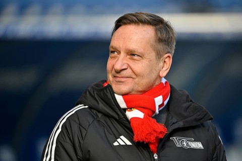 Managing Director Professional Football Horst Heldt FCU Union Berlin FCU Portrait smiles, PreZero