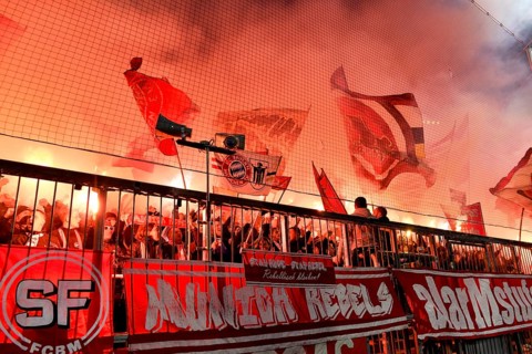 Bengalos, pyrotechnics, pyro, fireworks, fan block, fans, fan curve, flags, flags, atmosphere,