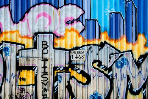 Straßenkunst, Graffiti, Williamsburg, Brooklyn, New York City, New York, USA, North America