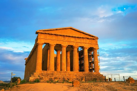 Temple of Concordia, Valley of the Temples, Agrigento, Sicily, Italy, Europe