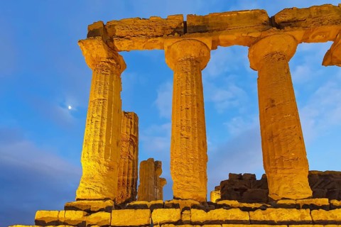 Temple of Juno, Valley of Temples, Agrigento, Sicily, Italy, Europe