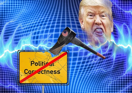 Symbolic image, political correctness, Ukraine, Russia war, EU, Germany and global economy under US