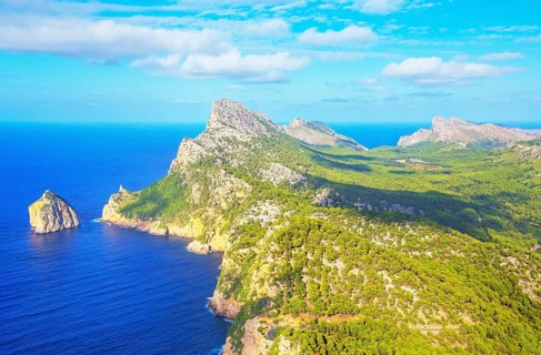 Formentor cape, Mallorca, Balearic Islands, Spain, Europe