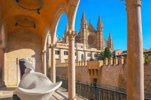 La Seu Cathedral, Palma de Mallorca, Mallorca (Majorca), Balearic Islands, Spain, Europe