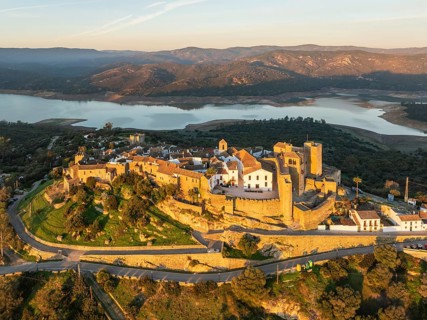 The White Village of Castillo de Castellar is located inside a Moorish castle. High above the