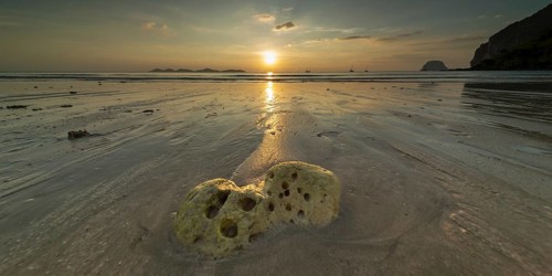 Sunset at Charlie Beach, Koh Mook Island, Andaman Sea, Thailand, Southeast Asia, Asia