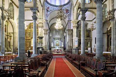 Interior view of the Catholic Church, Nuestra Señora de la Concepción, La Orotava, North Tenerife,