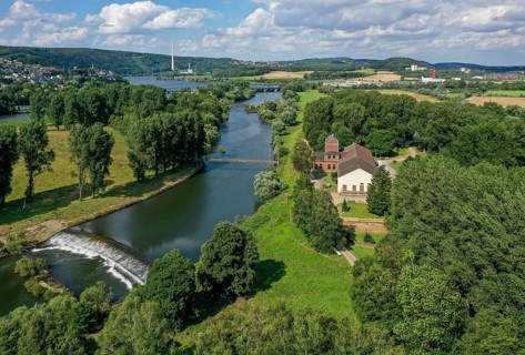 Wetter an der Ruhr, Ennepe-Ruhr-Kreis, North Rhine-Westphalia, Germany - Landscape in the Ruhr area