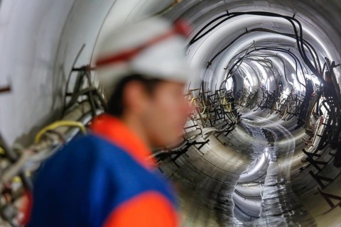 Theme photo Emscher conversion, the Emscher system will be sewage-free in 2021 - new construction