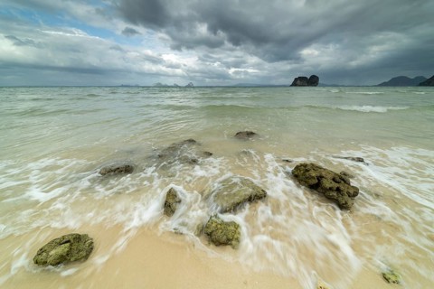 Beach, Koh Ngai Island, Andaman Sea, Satun Province, Southern Thailand, Thailand, Asia
