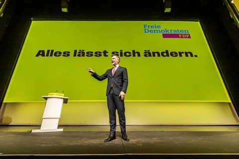 Traditional Epiphany 2025 meeting of the FDP party. The party event is also the start of the