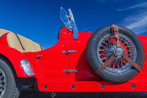 Replica of an 1931 Alfa Romeo Monza P3. no property release