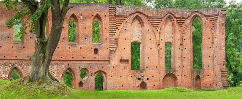 Boitzenburg Monastery Ruins, Boitzenburger Land, Uckermark, Brandenburg, Germany, Europe