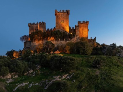 The impressive eighth-century Moorish castle of Almodóvar del Río perches high above the