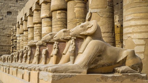 Karnak Temple Complex, Luxor, Egypt, Africa
