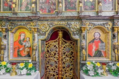 Since 7 July 2008, the wooden Greek-Catholic church of St. Nicholas in Bodružal, Slovakia, is a