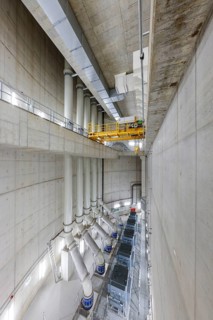 Oberhausen, Ruhr area, North Rhine-Westphalia, Germany - Emscher conversion, new Emscher AKE sewer,