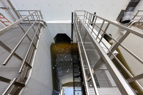 Oberhausen, Ruhr area, North Rhine-Westphalia, Germany - Emscher conversion, new Emscher AKE sewer,