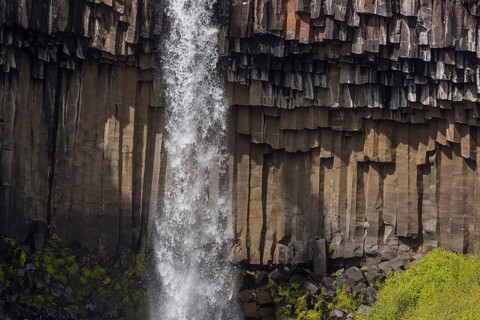 Svartifoss waterfall, Vatnajökull National Park, SE Iceland