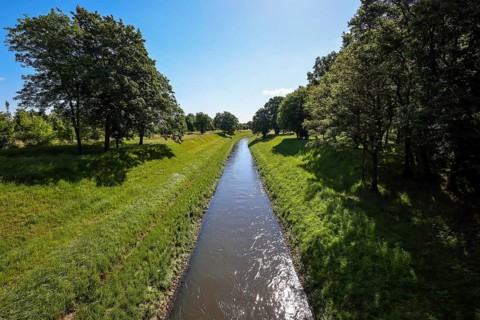Dinslaken, North Rhine-Westphalia, Germany, The Emscher has been completely wastewater-free since