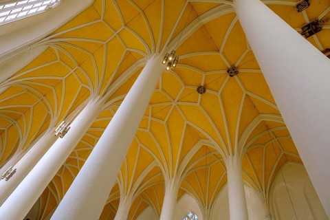 Heilig Geist Church, Landshut, Lower Bavaria, Bavaria, Germany, Europe