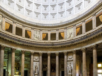 Basilica Reale Pontificia San Francesco da Paola, Naples, Campania, Italy, Europe