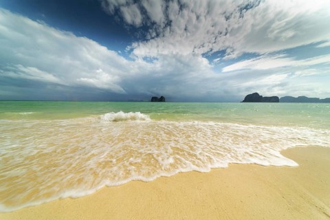 On the beach of Koh Ngai Island, Andaman Sea, Satun Province, Southern Thailand, Thailand, Asia