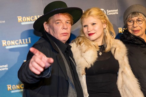 Ben Becker, Lilith Maria Dörthe Becker and Monika Hansen at the premiere of the 20th Original
