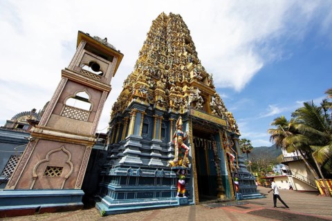 Hindu Sri Muthumariamman Temple, Matale, Central Province, Sri Lanka, Asia