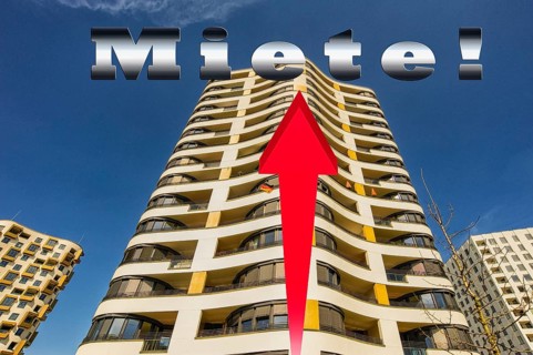 Symbolic image, rent, rent increase, rent rising, housing shortage, housing shortage, housing