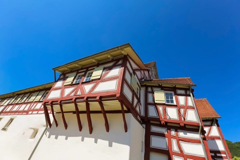 Schlössle Oberlenningen, Lenningen Castle, former aristocratic residence of the Schilling von