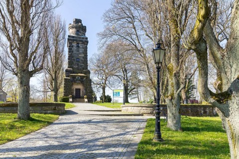 Bismarck Tower in Neugersdorf, Upper Lusatia, Saxony, Germany, Europe