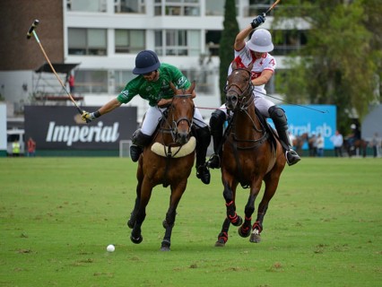 Scene from the 131st Argentine Open Polo Championship (Spanish: Campeonato Argentino Abierto de