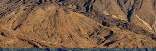 Panorama during the ascent to the Alto de Guajara, 2715m, over the Teide National Park, Parque