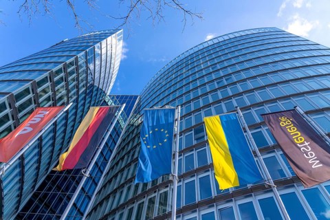 E.ON Headquarters, Group Headquarters in Essen-Rüttenscheid, North Rhine-Westphalia, Germany,