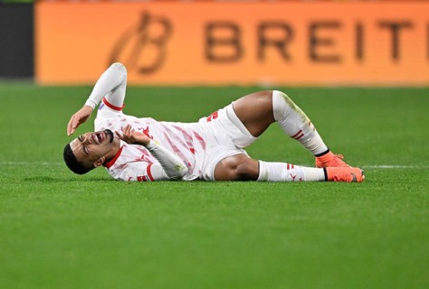 Benjamin Henrichs RasenBallsport Leipzig RBL (39) injured Injury Torn Achilles tendon pain, Allianz