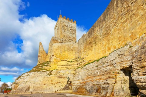 Lombardia Castle, Enna, Siclly, Italy, Europe