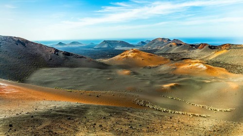 2016, Timanfaya National Park, Lanzarote, Fire Mountains of Timanfaya National Park, Montanas del