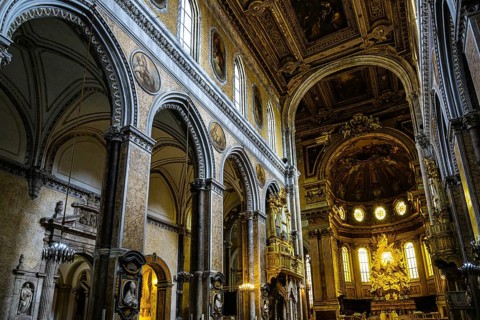 Cathedral of Santa Maria Assunta, Naples, Campania, Italy, Europe