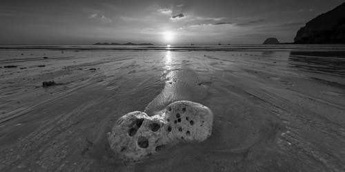 Sunset at Charlie Beach, Koh Mook Island, Andaman Sea, Thailand, Southeast Asia, Asia