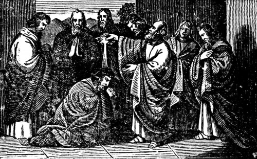 Peter converts 3000 souls to Christianity through his speech, New Testament, history of the