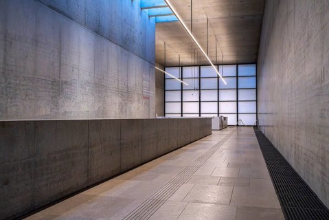 Interior view, James Simon Gallery with access to the Neues Museum, Berlin, Germany, Europe