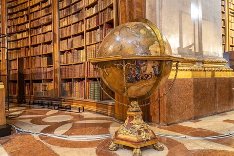 State Hall of the Austrian National Library in Vienna, Austria, Europe