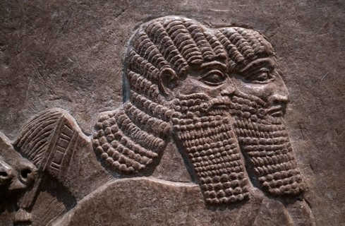 Horsemen of the Royal Chariots, Assyrian relief from Nimrud, today Iraq, British Museum, London,