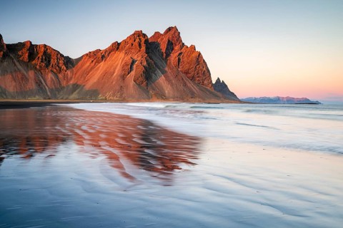 Vestrahorn mountain range, Stokksnes, Höfn, Austurland, Iceland, Europe