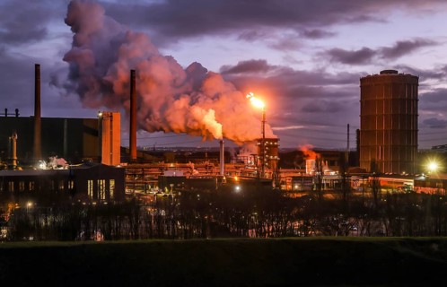 Bottrop, North Rhine-Westphalia, Germany, The Prosper coking plant is one of three operating coking