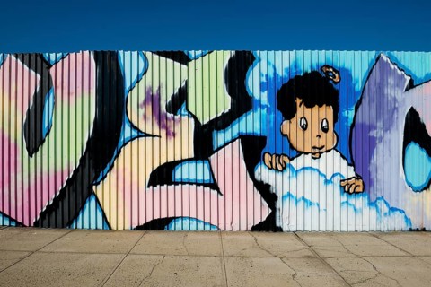 Straßenkunst, Graffiti, Williamsburg, Brooklyn, New York City, New York, USA, North America