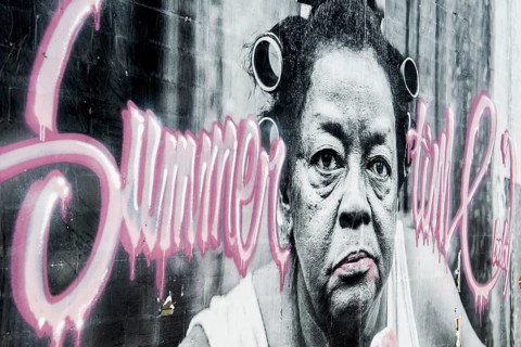 Straßenkunst, Graffiti, Williamsburg, Brooklyn, New York City, New York, USA, North America
